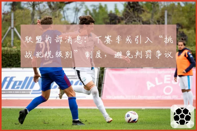 联盟内部消息：下赛季或引入“挑战犯规级别”制度，避免判罚争议